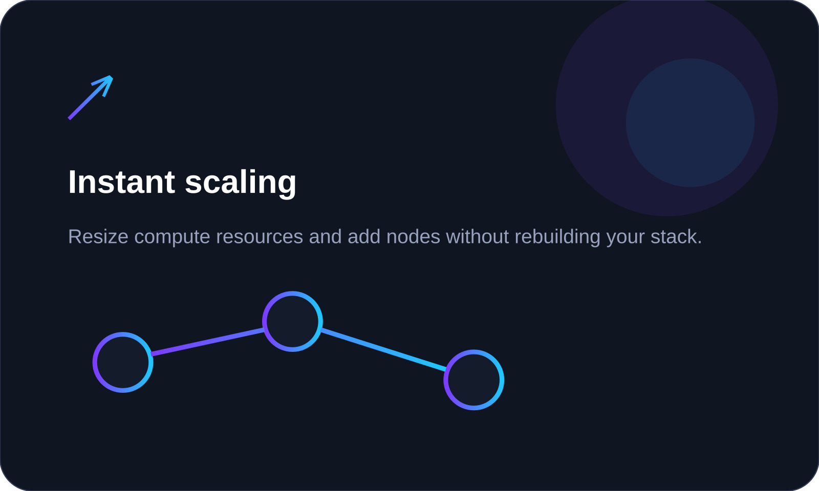 Cloud infrastructure